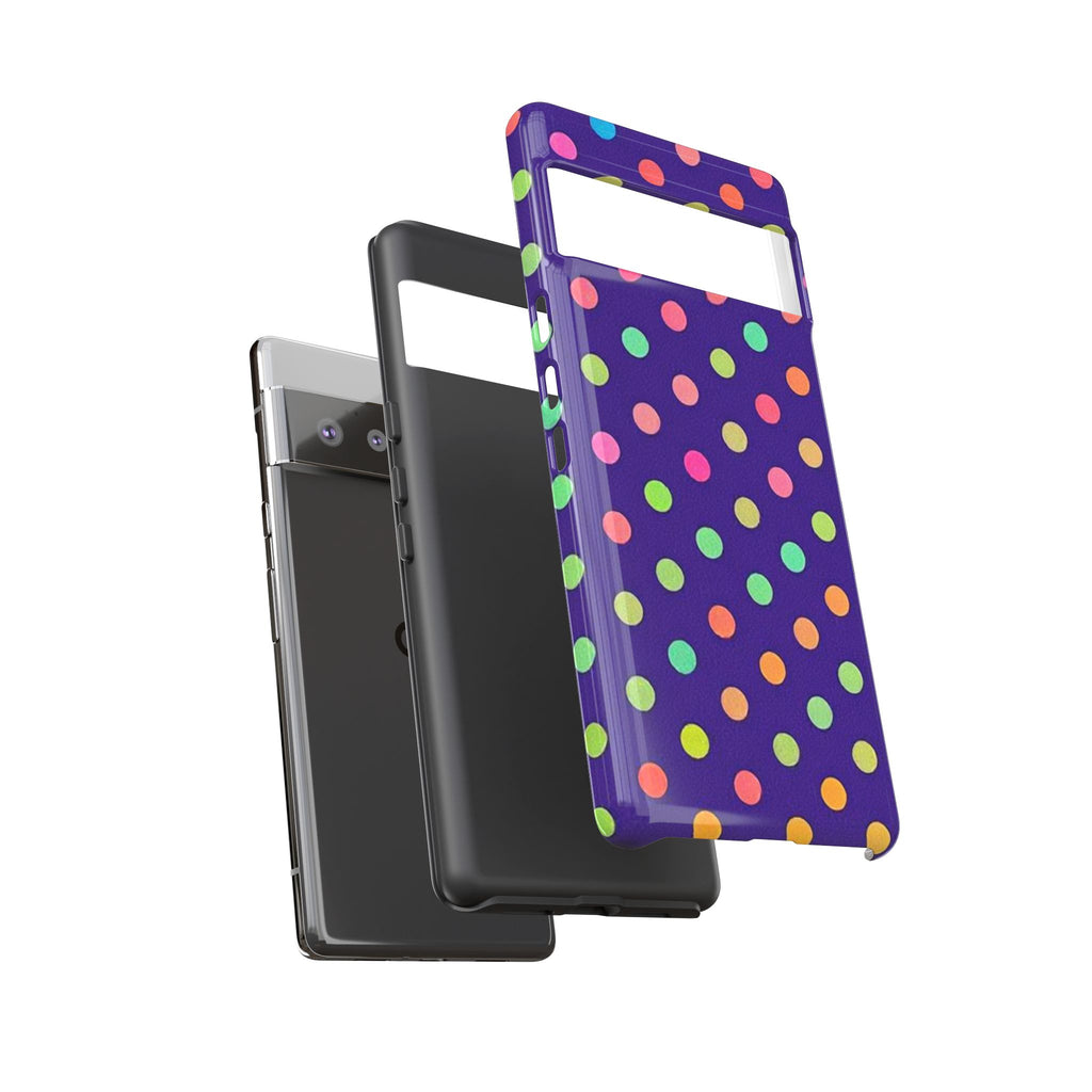 Colorful Polka-Dot Tough Case for Android