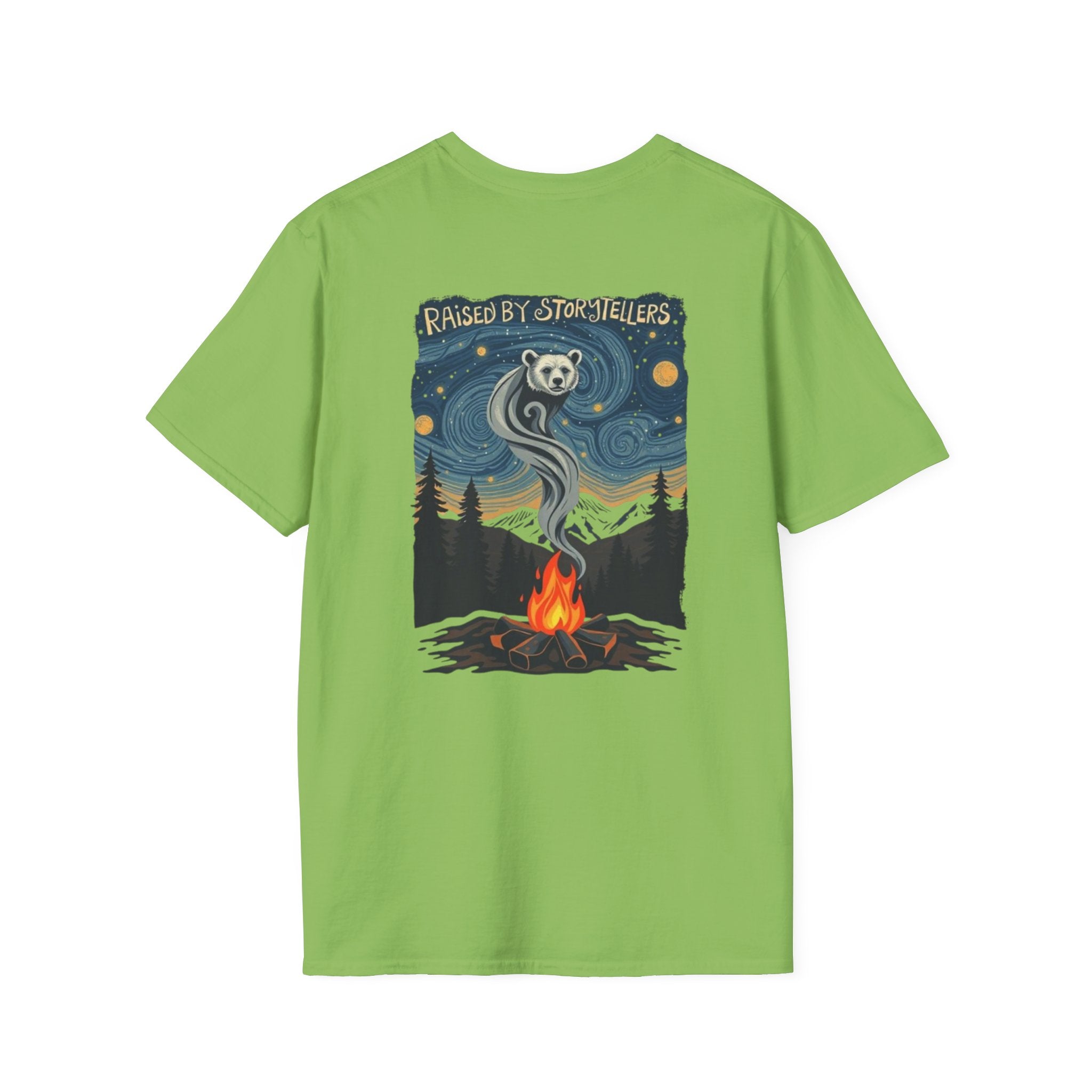 Raised by Storytellers Native Pride T-Shirt