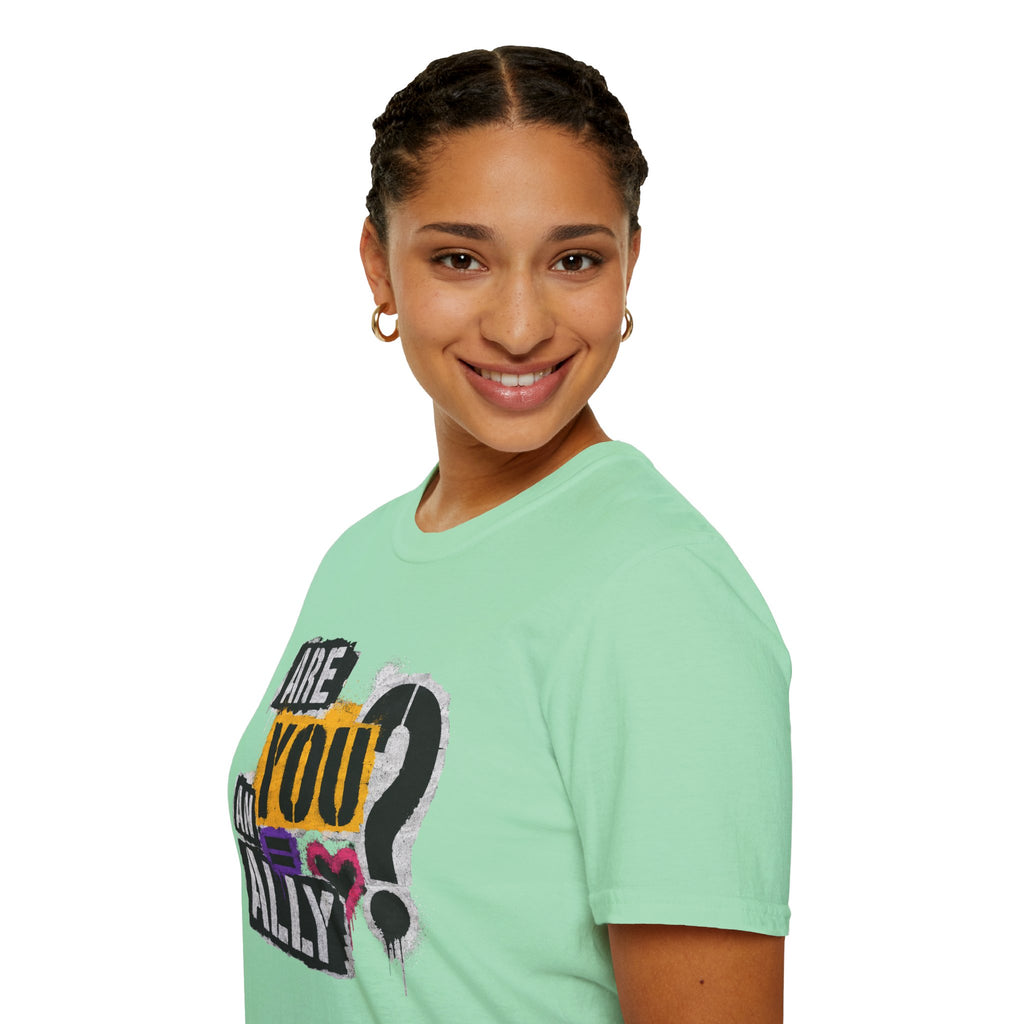 Are You An Ally? Graphic T‑Shirt — Pride & Allyship Tee