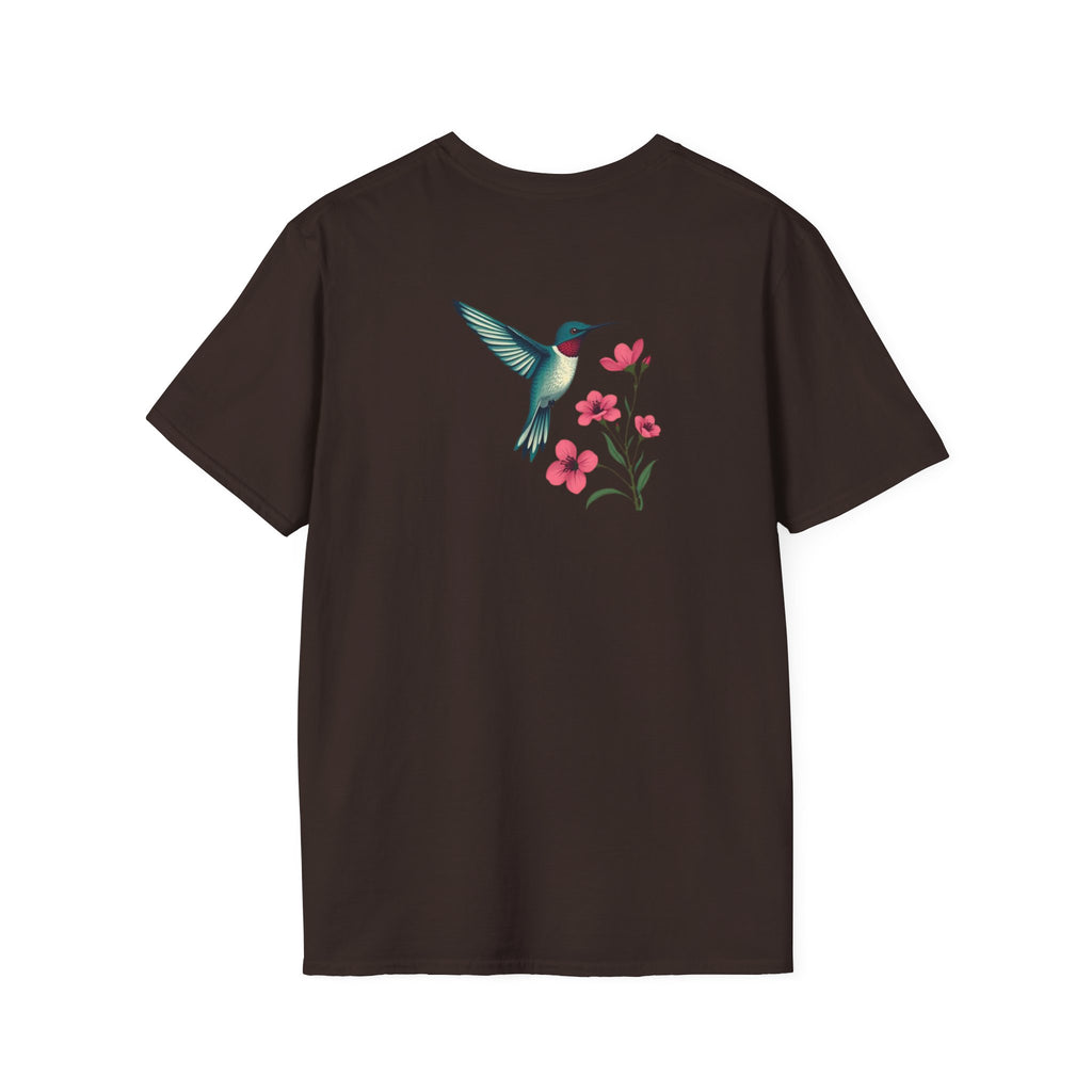 Floral Hummingbird T-Shirt