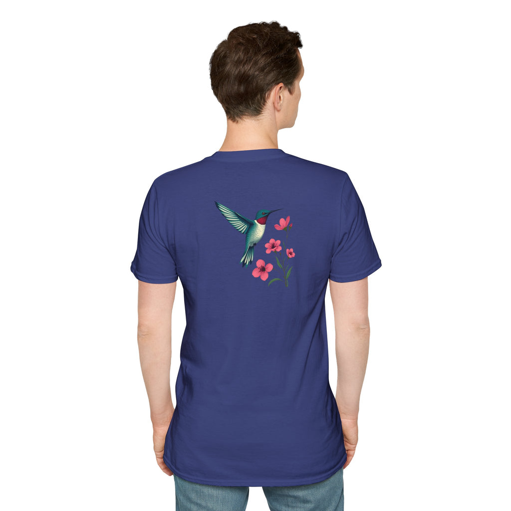 Floral Hummingbird T-Shirt