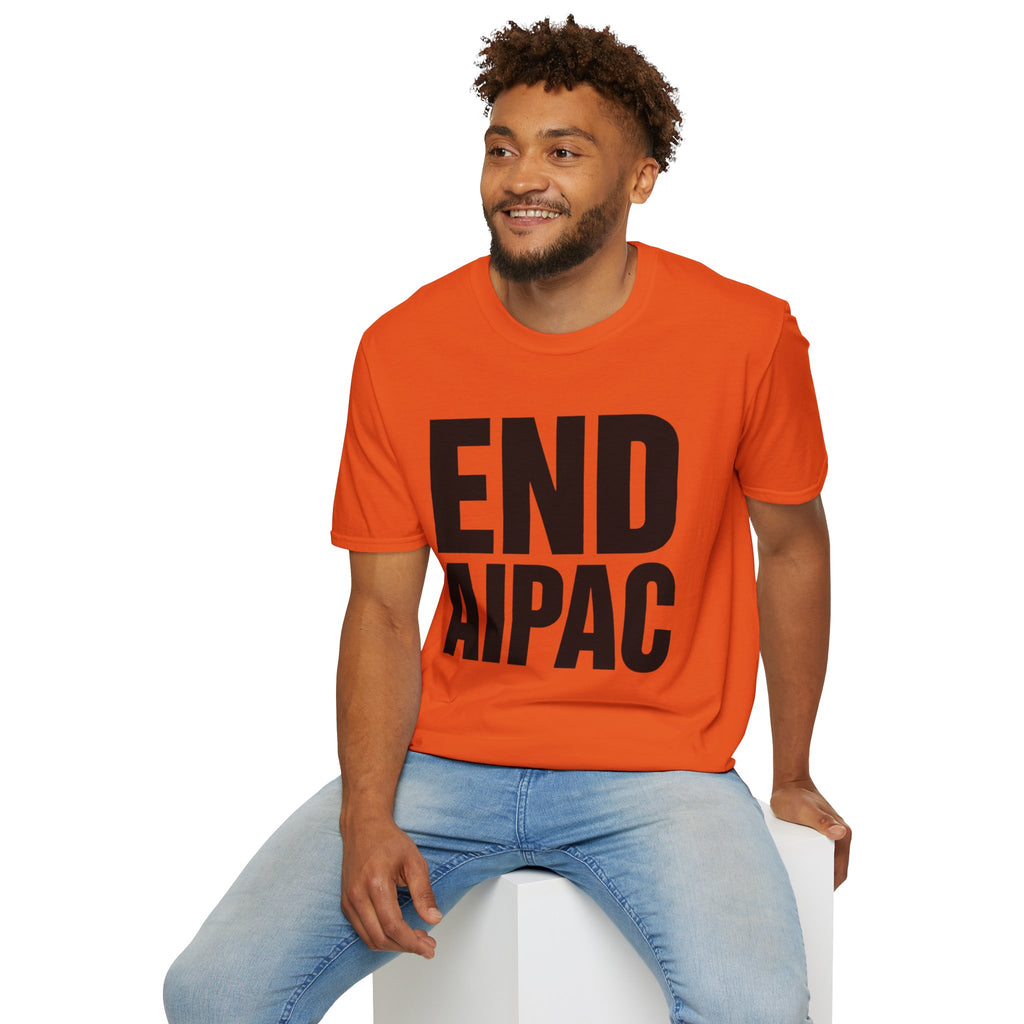 END AIPAC Bold Protest T-Shirt