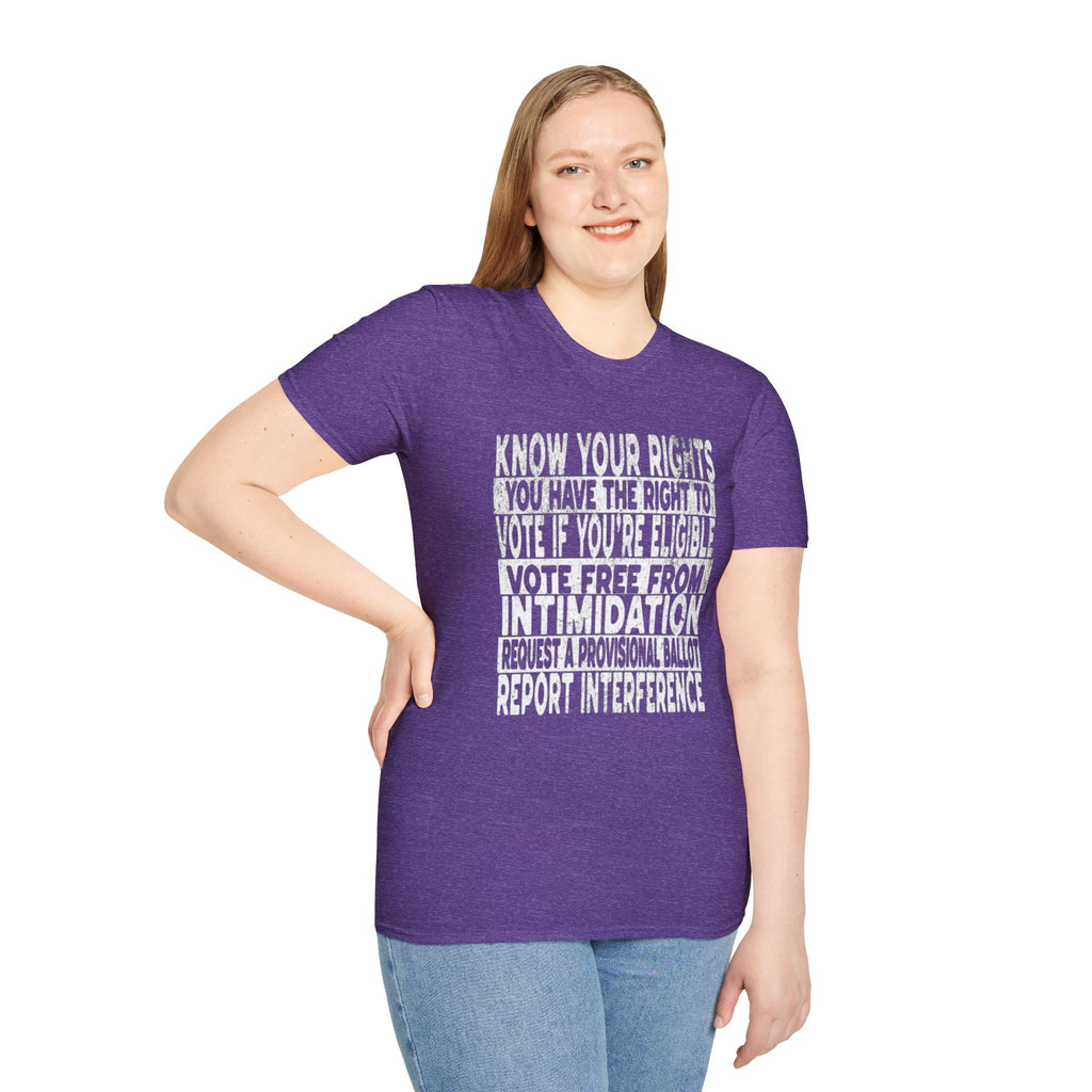 Know Your Voting Rights T-Shirt