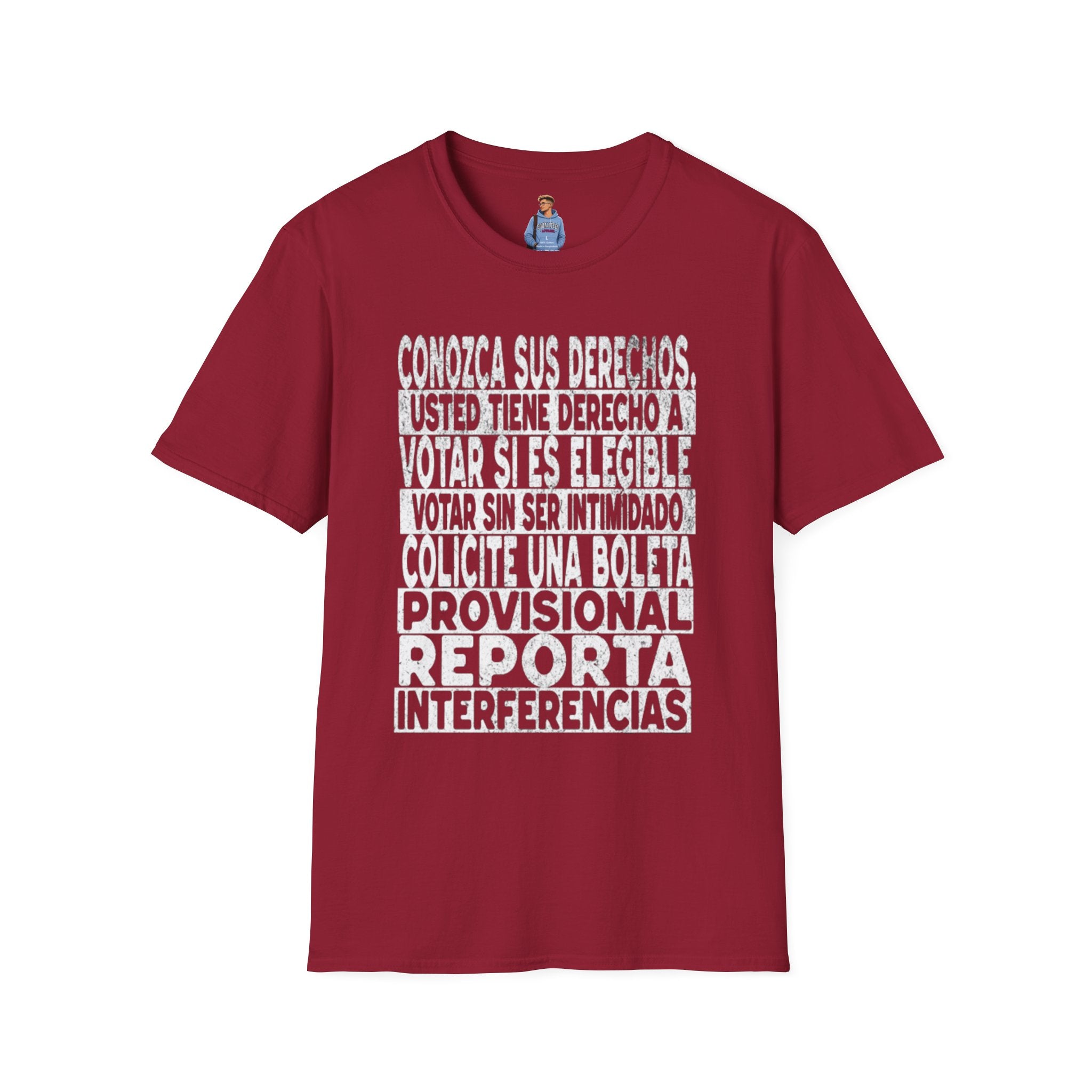 Know Your Voting Rights Spanish T-Shirt