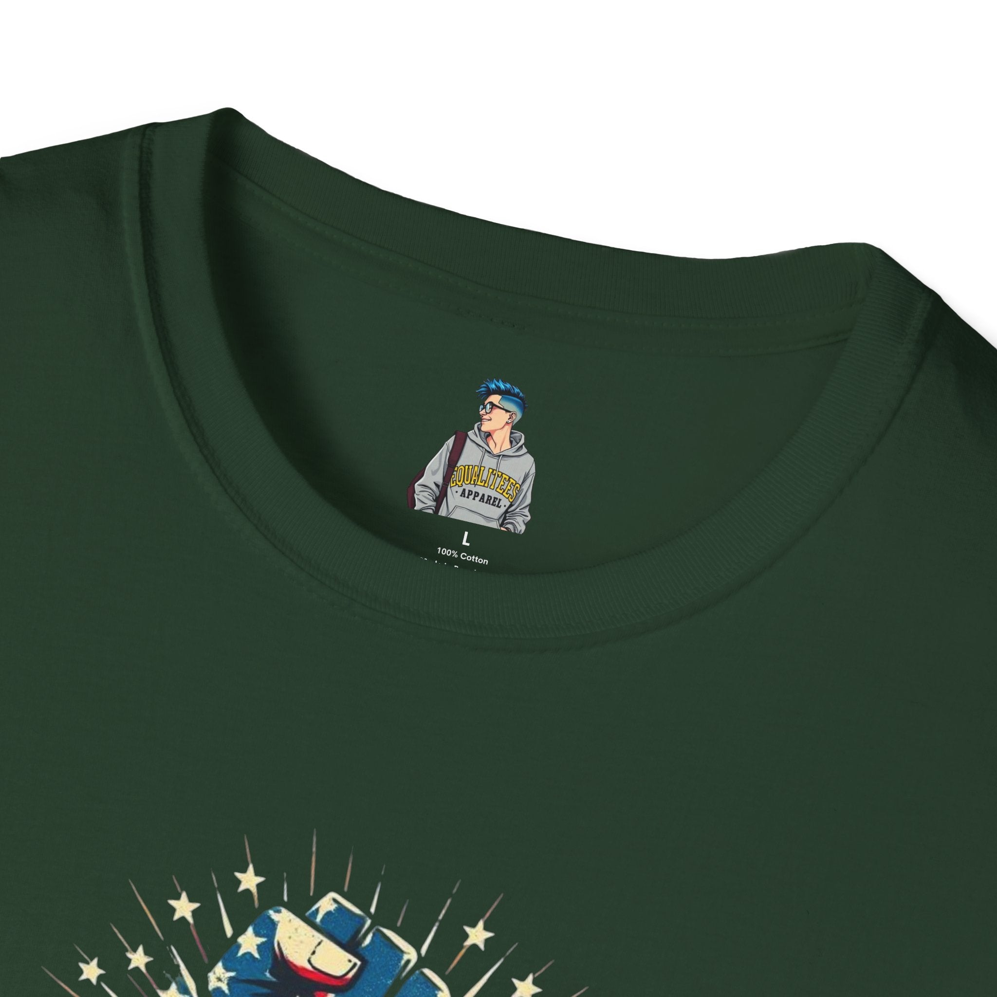 Patriotic Activism T-Shirt - Our Resistance Matters & Save Democracy Designs