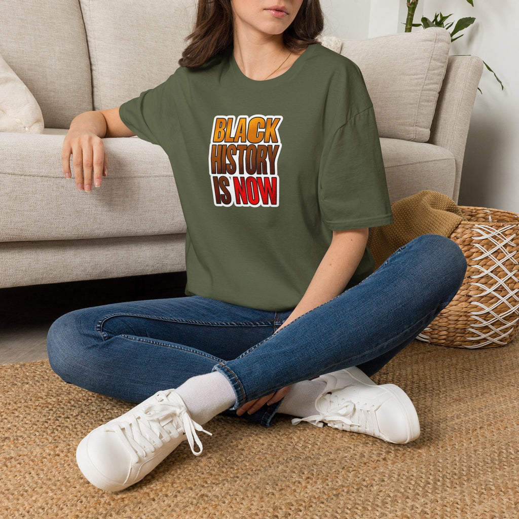 Black History is Now Inspirational Tee