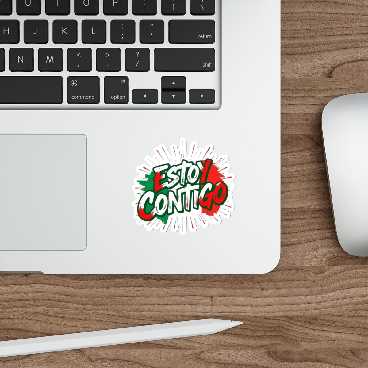 Die-Cut Stickers -  Estoy Contigo - I'm With You - Solidarity With Immigrants