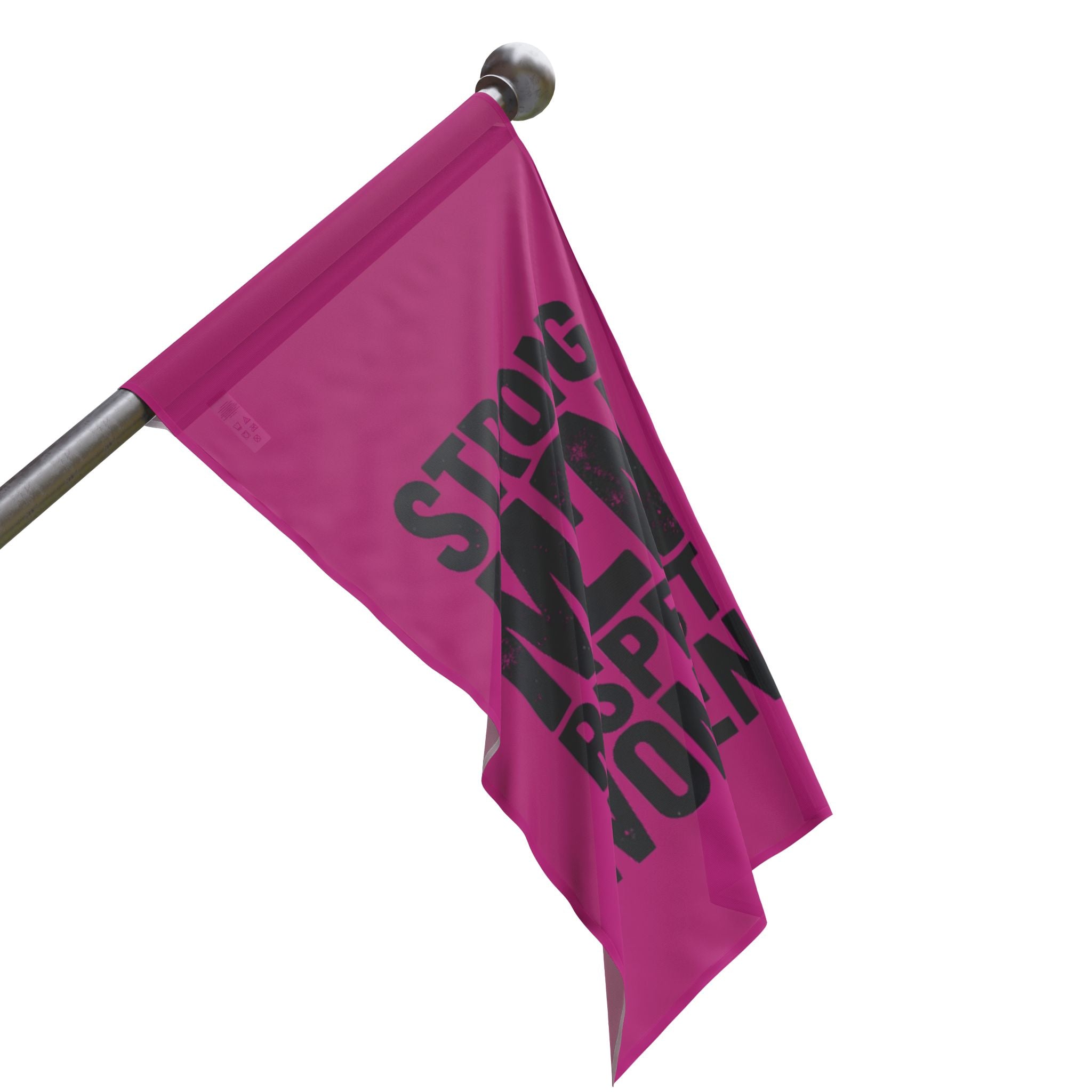 Strong Men Respect Women Protest Flag