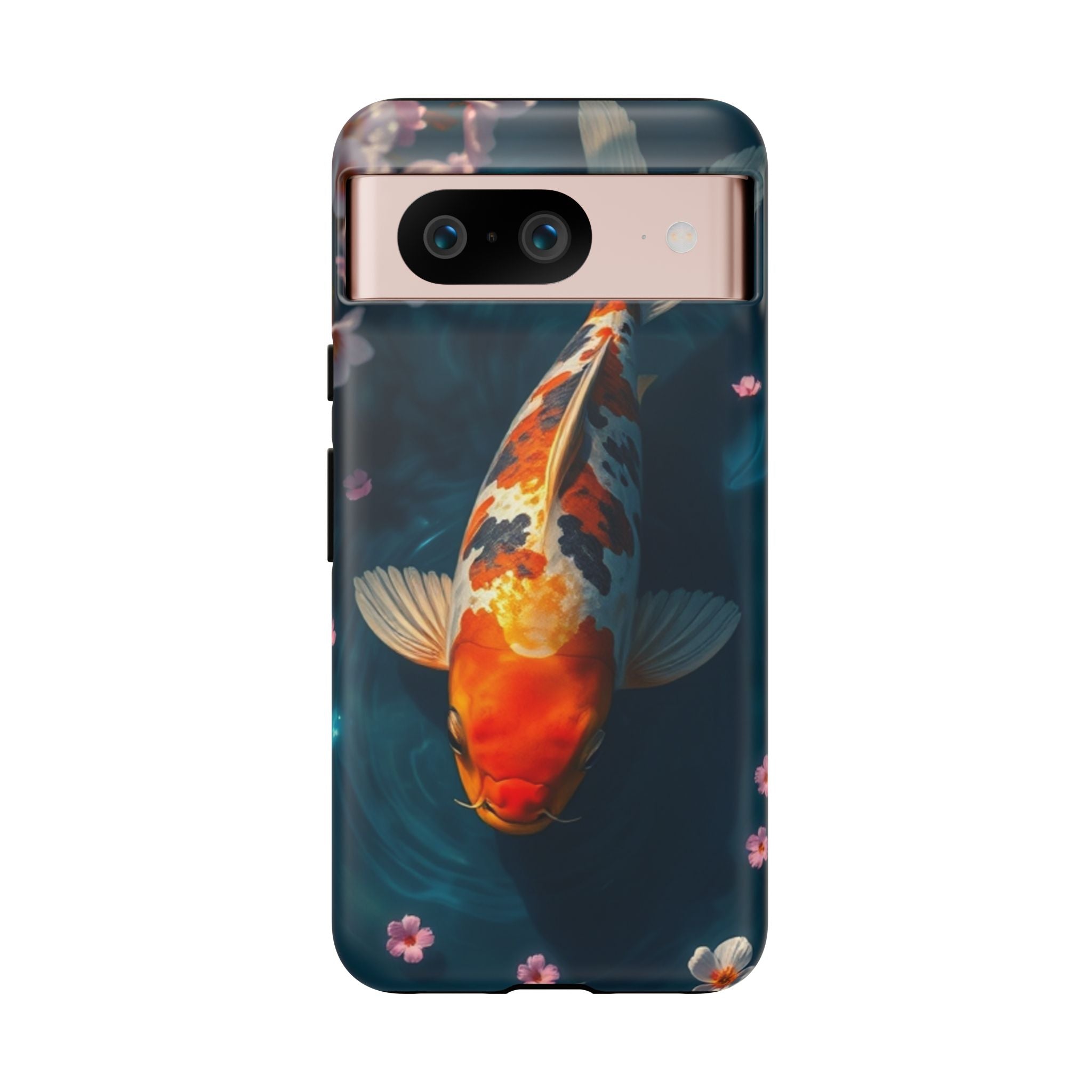 Peaceful Koi Cherry Blossom Tough Cases For Android & iPhone