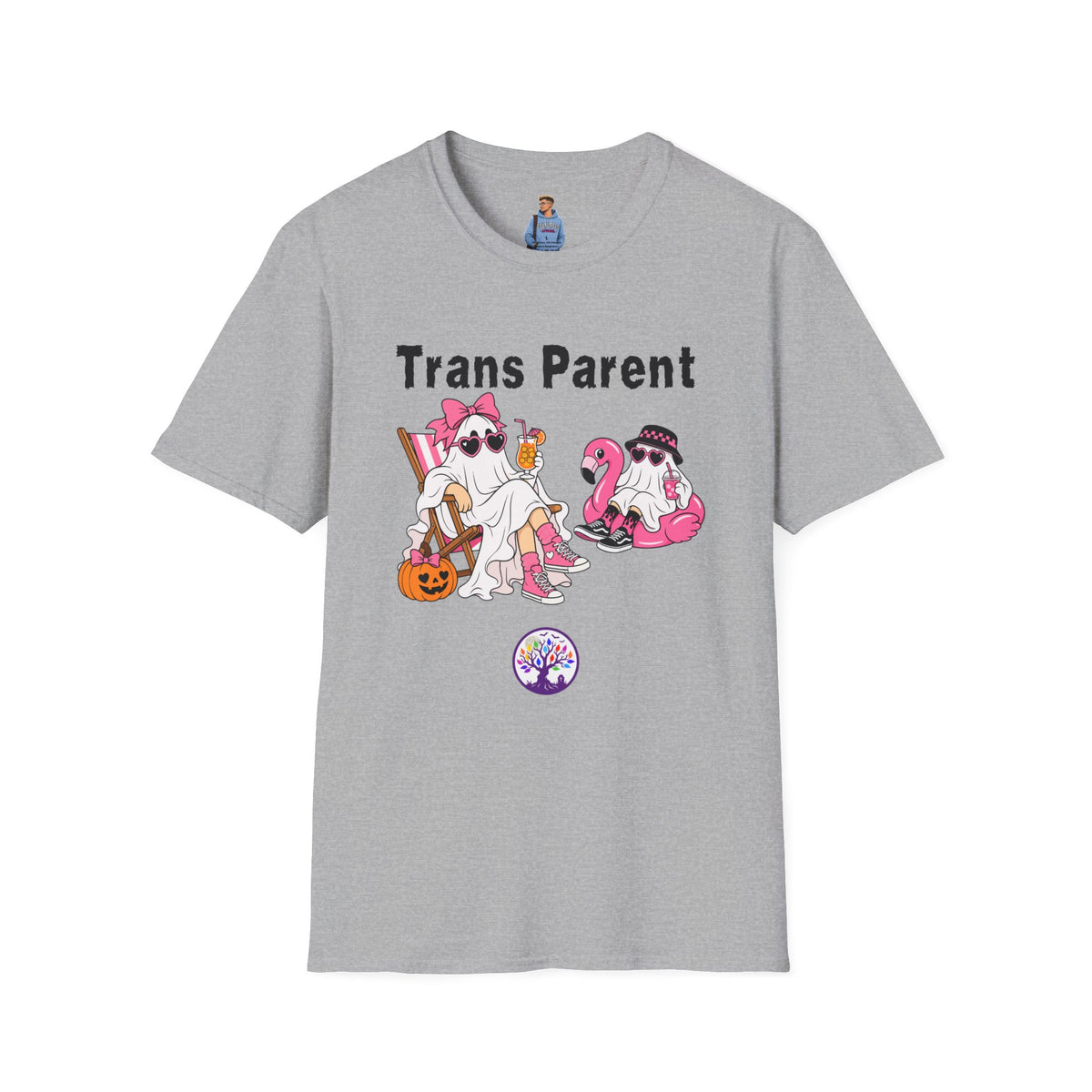 Trans Parent 2 Halloween Pride Tree Las Vegas T-Shirt