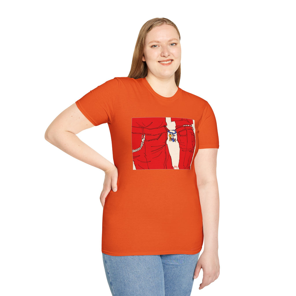 Red Jeans by Audrey Pride Tree Las Vegas T-Shirt