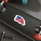 Die-Cut Stickers - American Flag Art