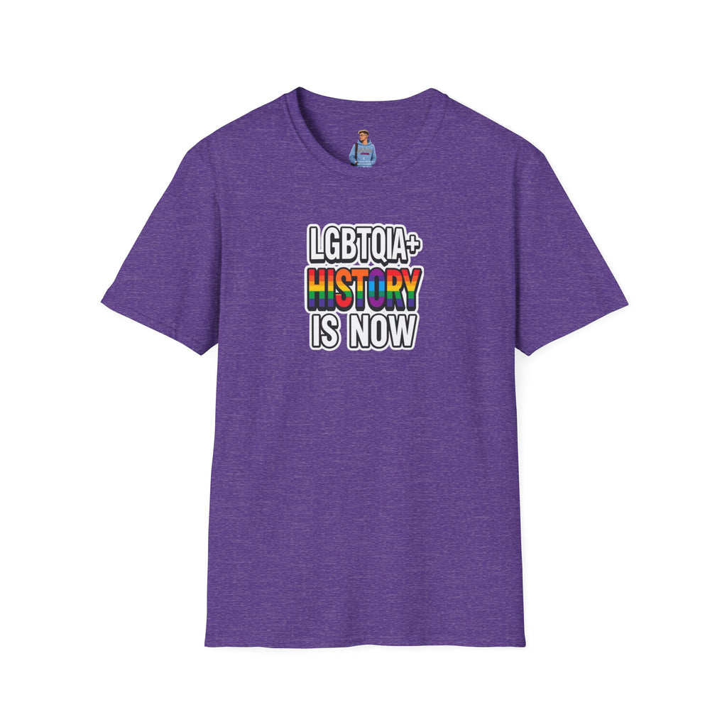 LGBTQIA+ History Is Now T-shirt