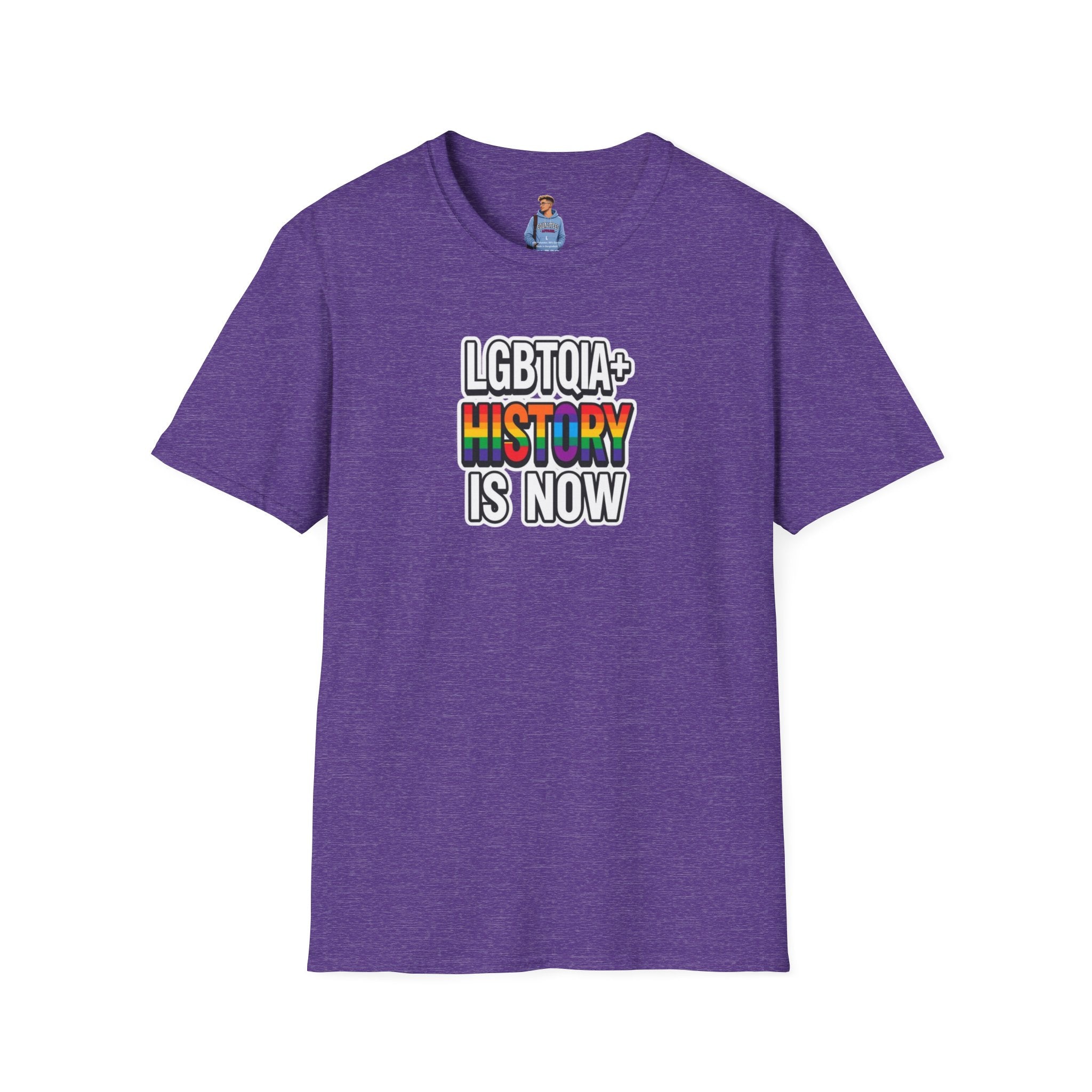 LGBTQIA+ History Is Now T-shirt