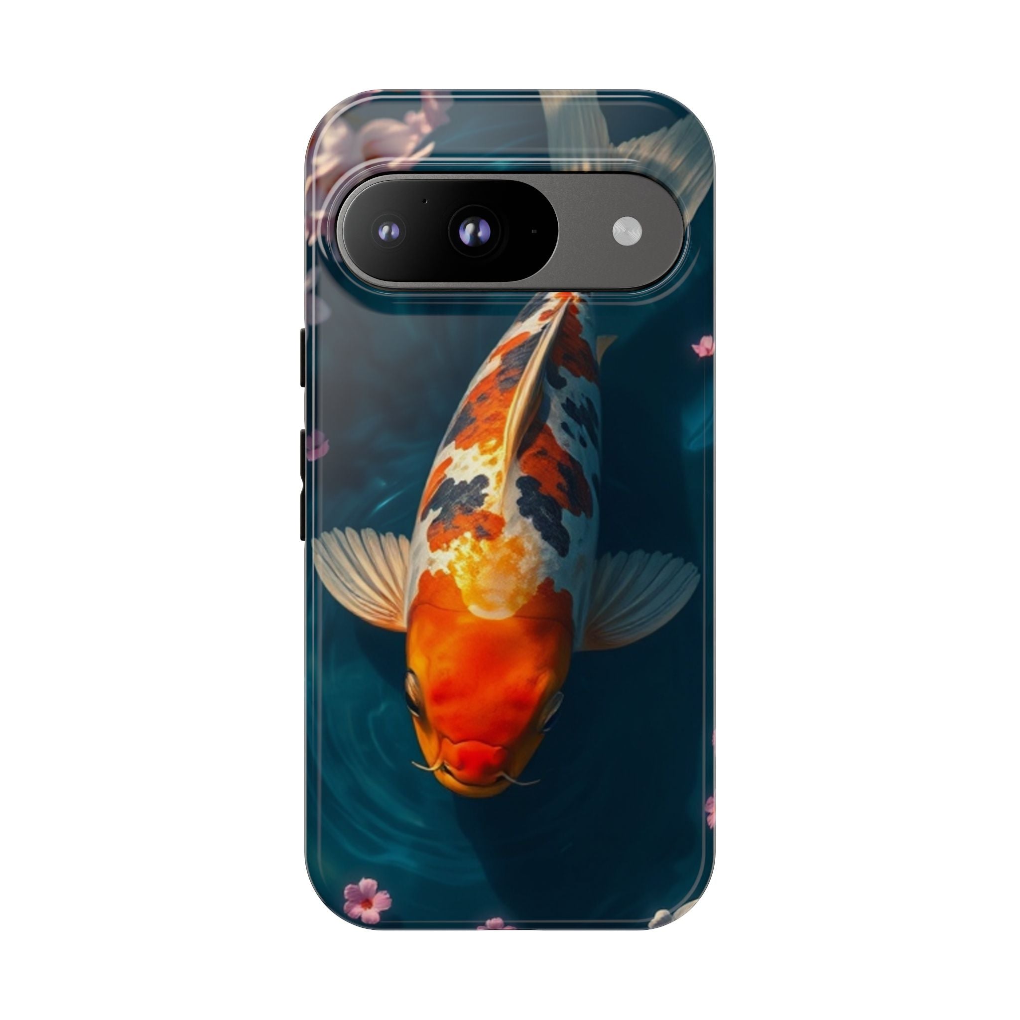 Peaceful Koi Cherry Blossom Tough Cases For Android & iPhone