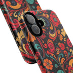 Floral Paisley Tough Case for iPhone — Vibrant Protective Phone Cover