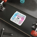 Die-Cut Stickers - TRANS RIGHTS ARE HUMAN RIGHTS