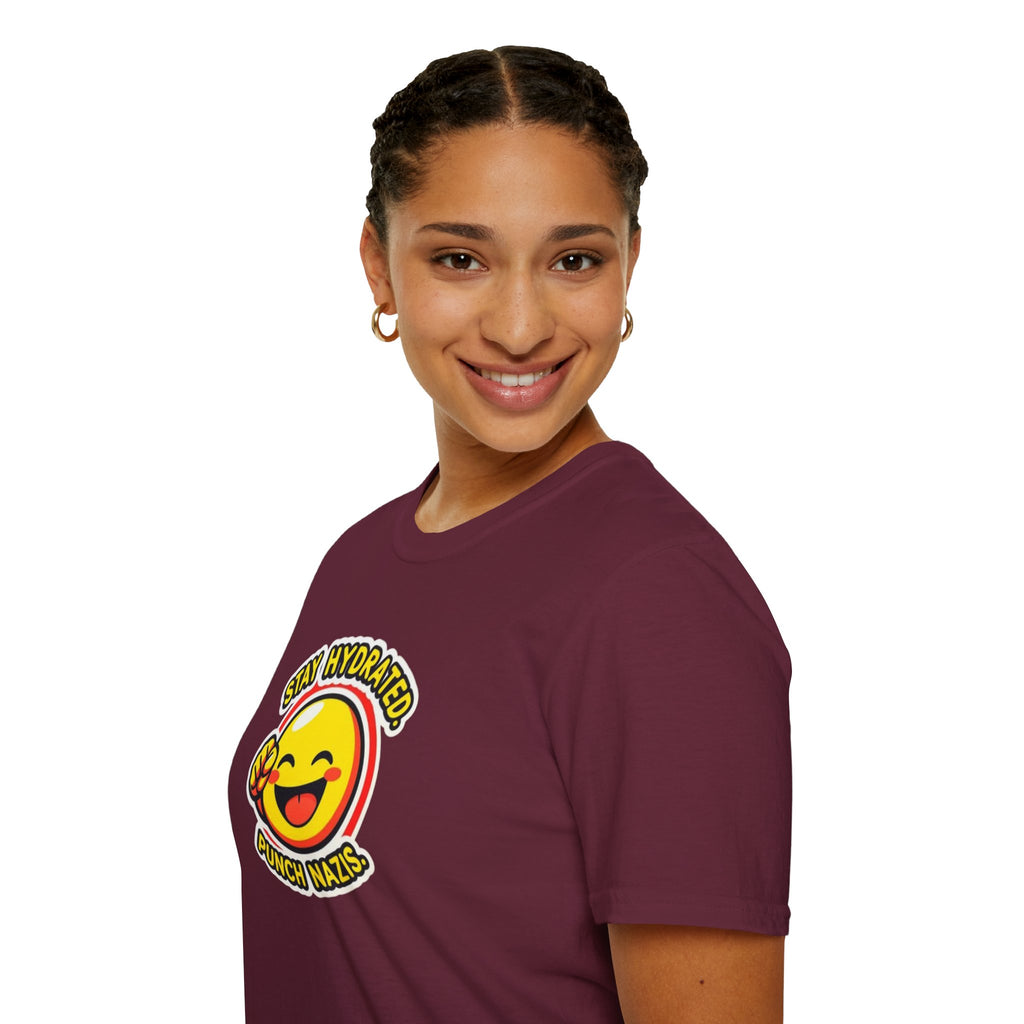 Stay Hydrated, Punch Nazis T-Shirt