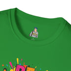 Be Weird Unisex Softstyle T-Shirt - Fun and Colorful Graphic Tee for Self-Expression