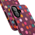 Polka Dot Tough Case for iPhone