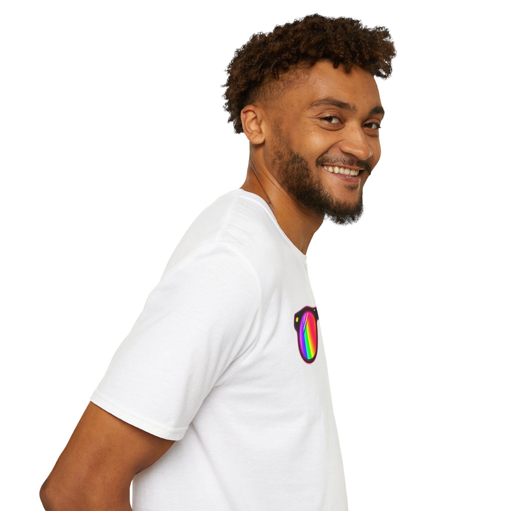 Rainbow Sunglasses Unisex t-shirt