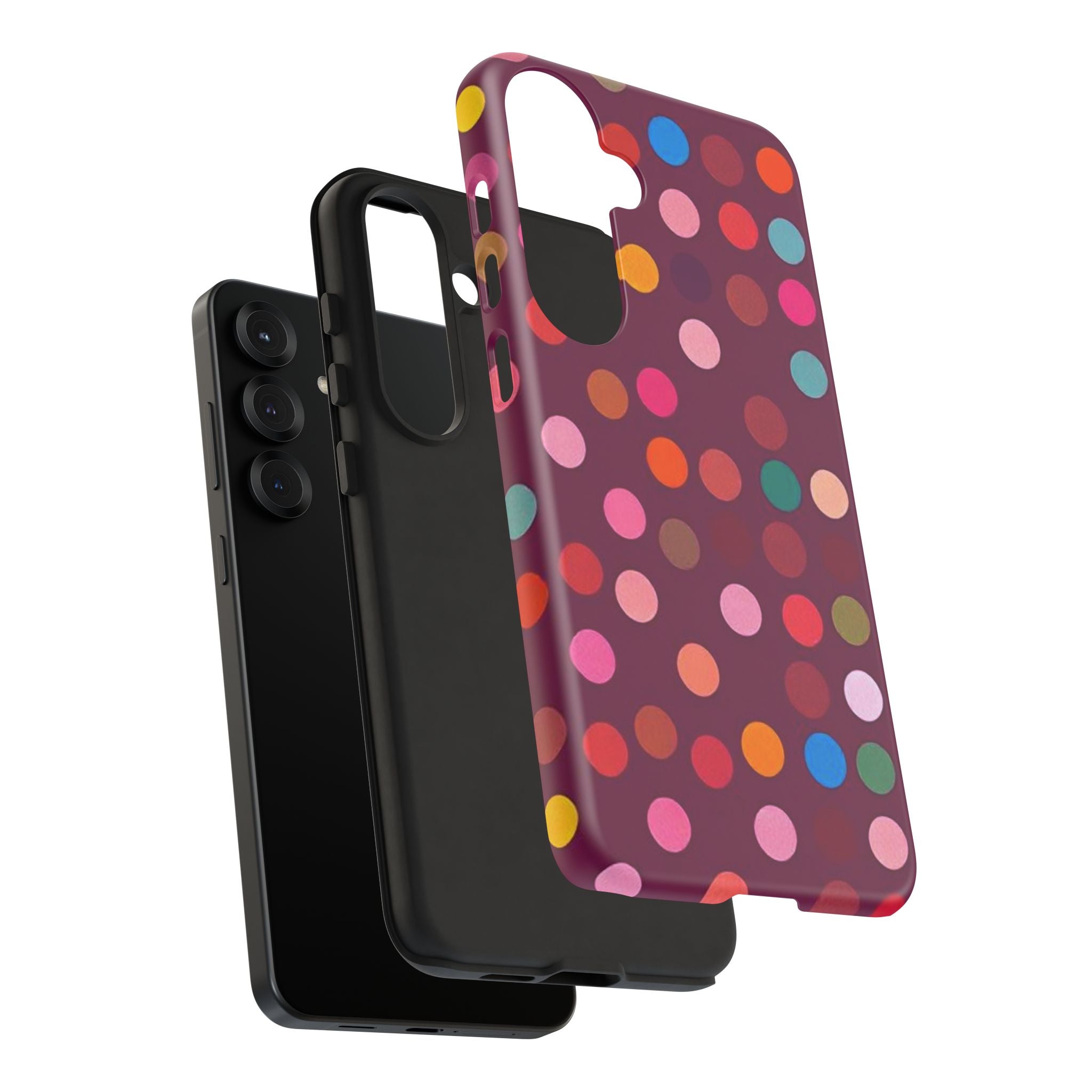 Polka-Dot Colorful Tough Case for Android