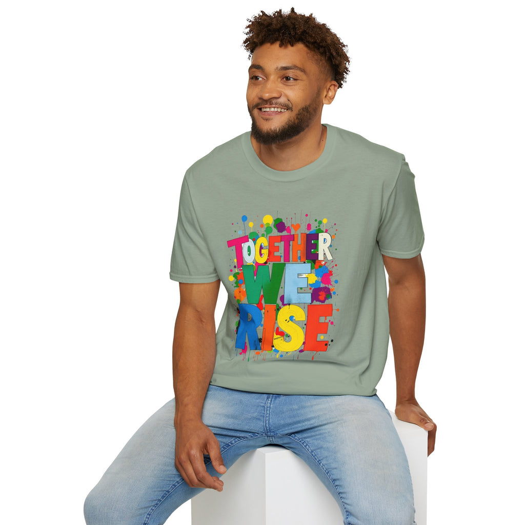 Together We Rise Unisex Softstyle T-Shirt