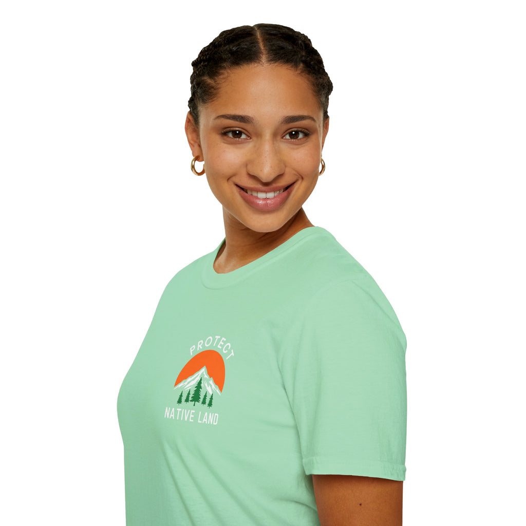 Protect Native Land Softstyle Unisex T-shirt