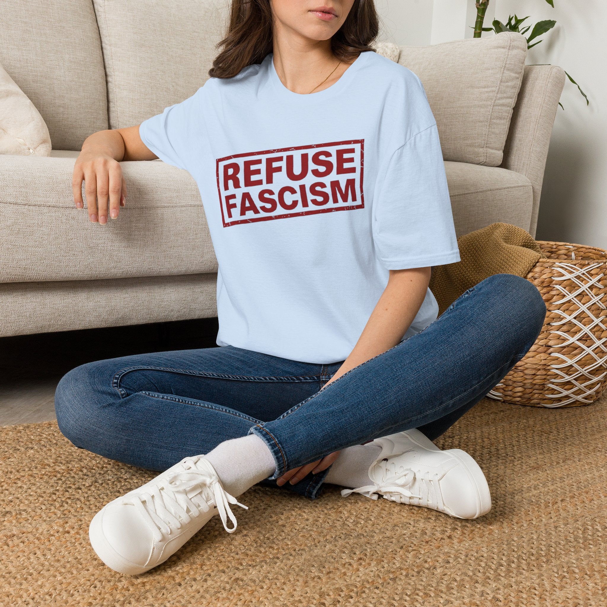 Refuse Fascism Political Activism T-Shirt