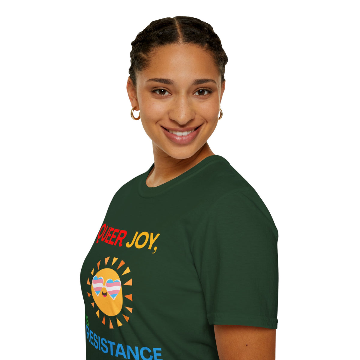 Queer Joy Is Resistance Pride Tree Las Vegas T-Shirt
