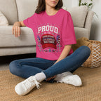 Star Spangled Awesome Graphic Tee ("Proud to Be Delusional Bootlicking Nazi Trash")