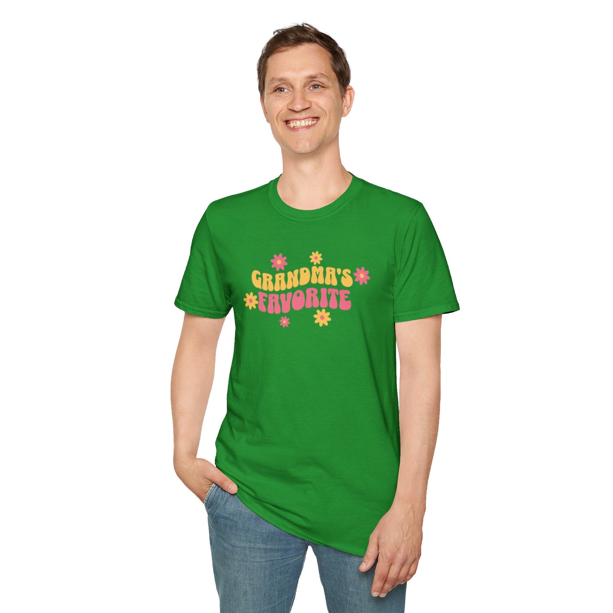 Grandma's Favorite Unisex Softstyle T-Shirt - EqualiTees.Me