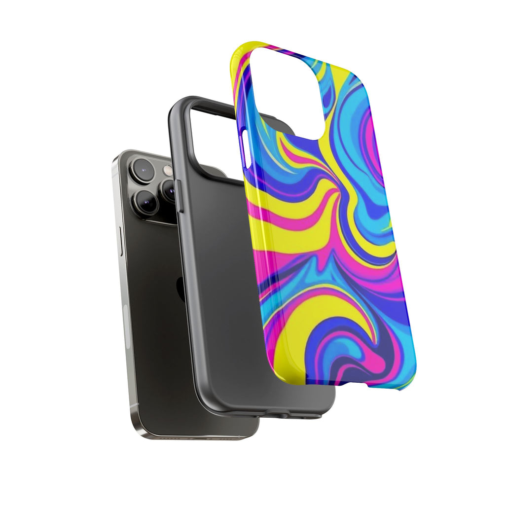 Psychedelic Swirl Tough Phone Case for iPhone