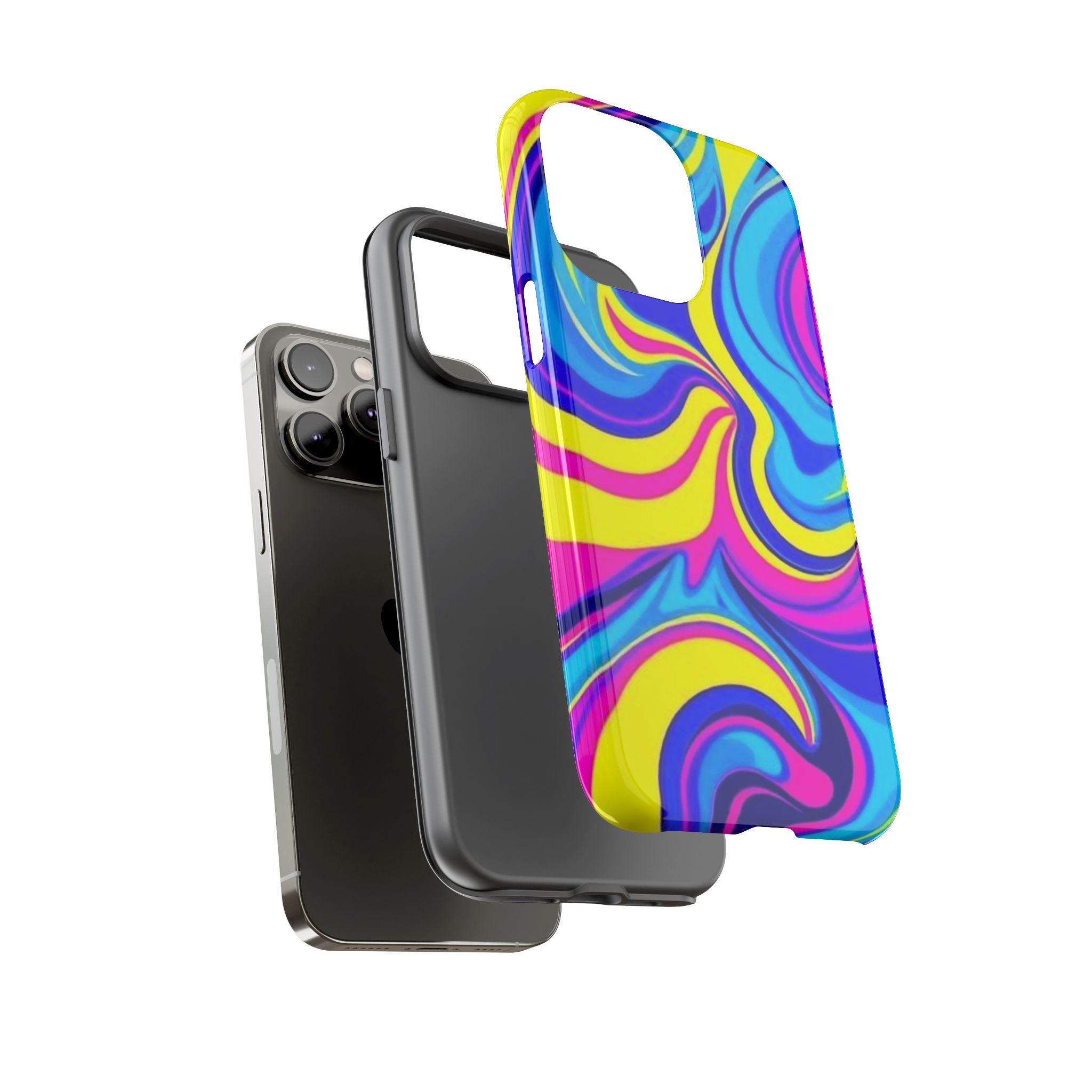 Psychedelic Swirl Tough Phone Case for iPhone