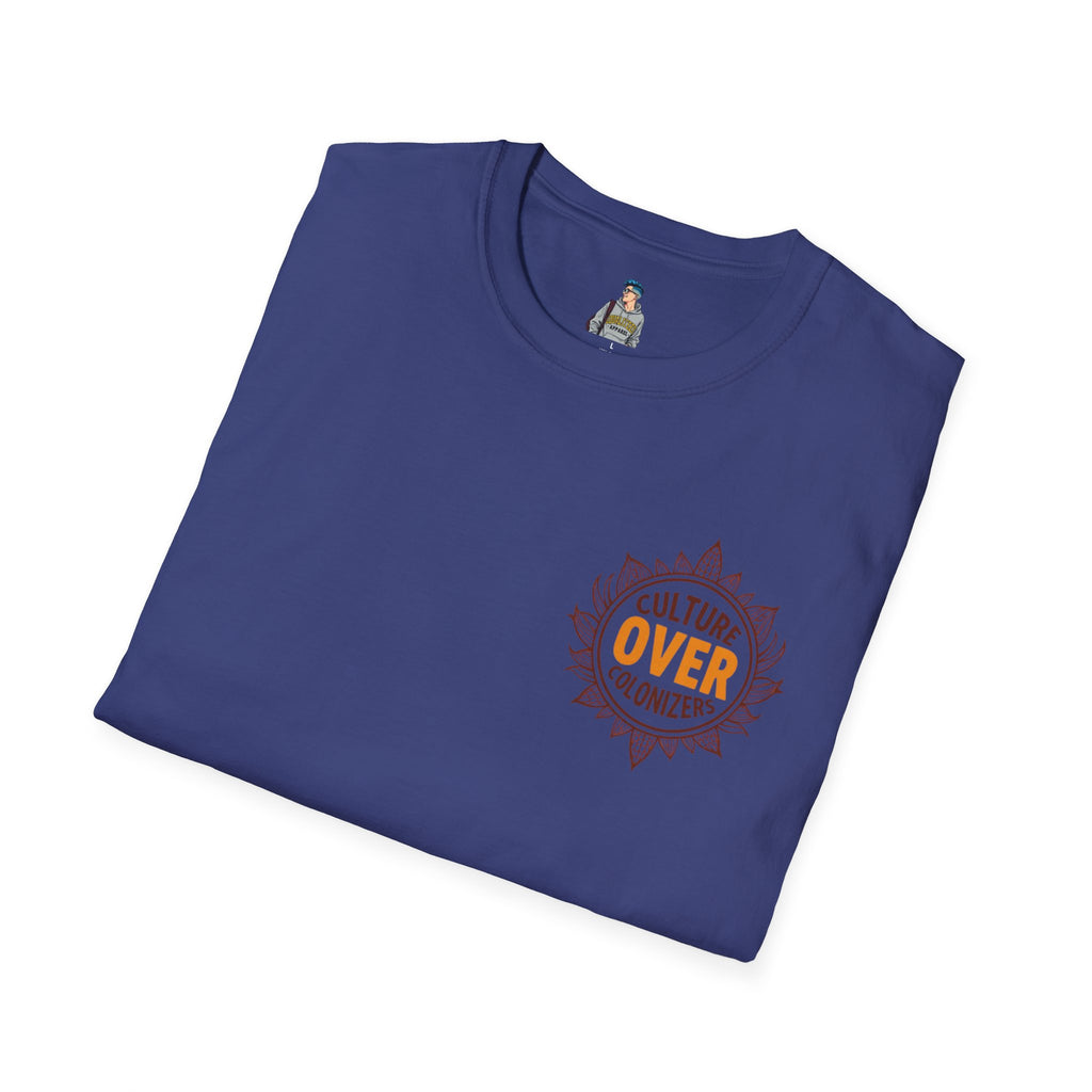 Culture Over Colonizers Unisex Softstyle T-Shirt