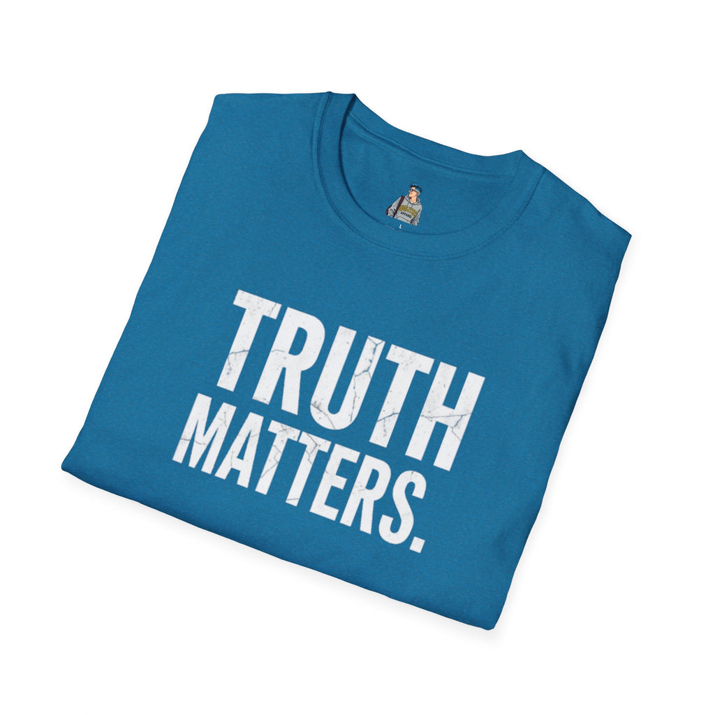 Unisex Softstyle T-Shirt – "Truth Matters" Statement Tee for Activists & Everyday Wear