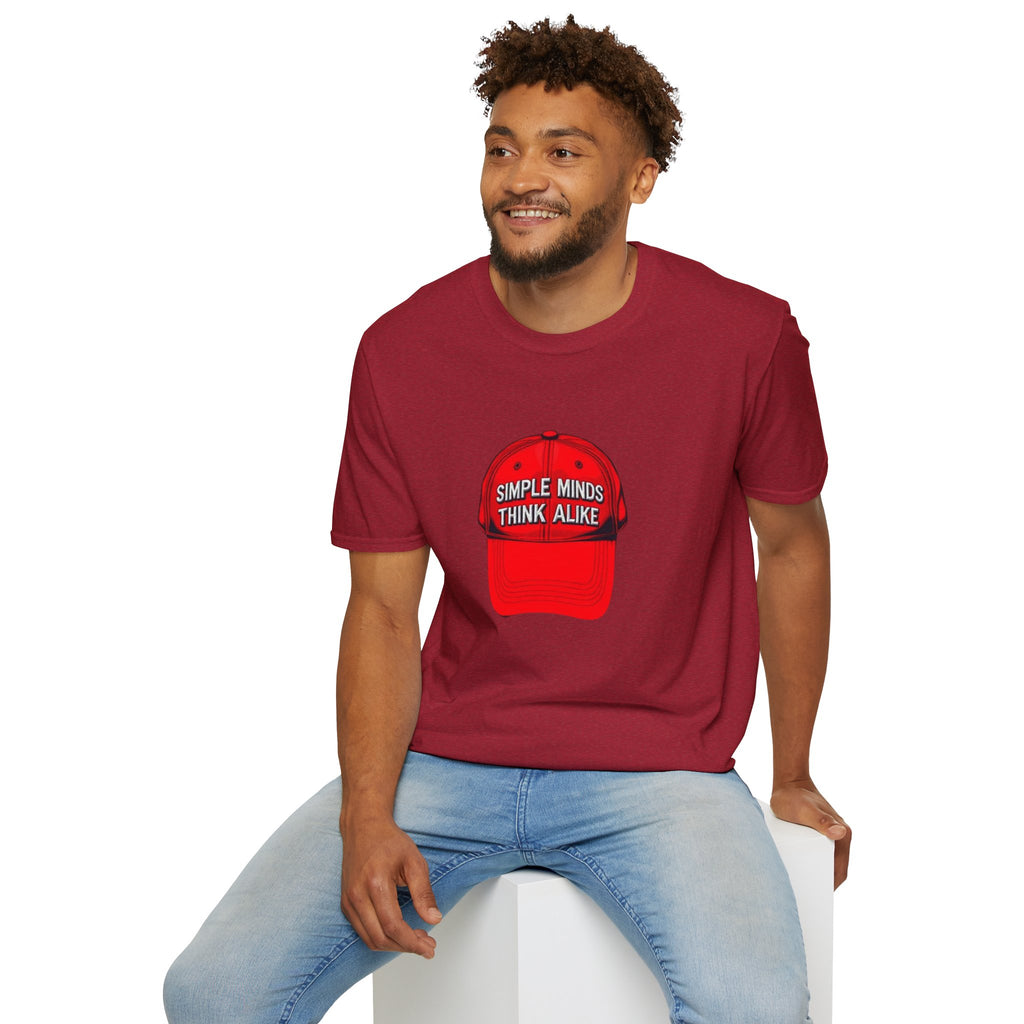 Simple Minds Think Alike T-Shirt' & 'Make America Think Again' Graphic Tee