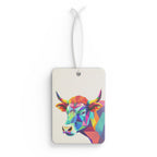Fractal Bull - Car Air Freshener - Eclectic and Aromatic
