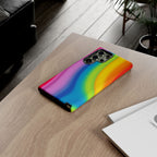 Rainbow Swirl Tough Case for Android