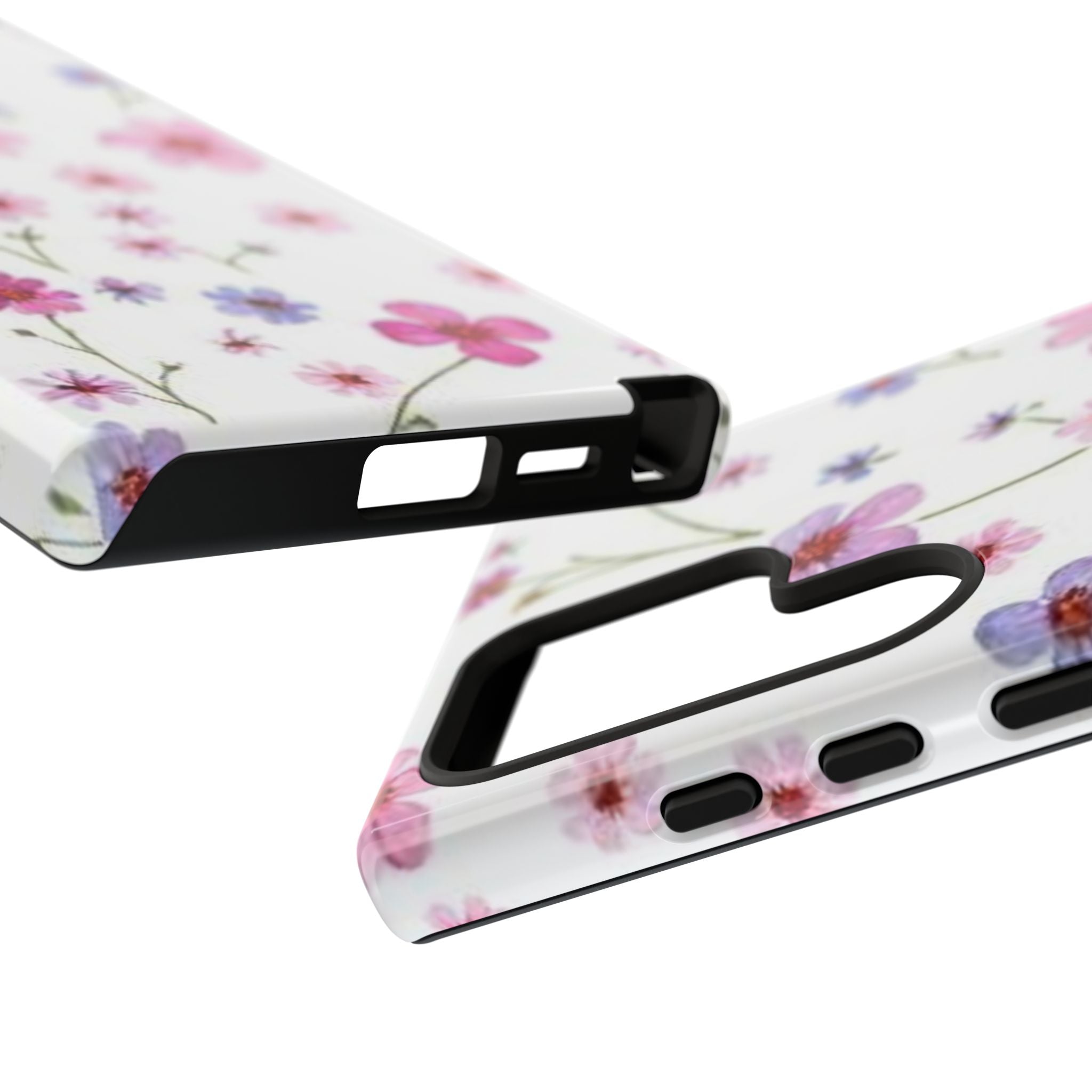 Pink Wildflower Tough Case for Android