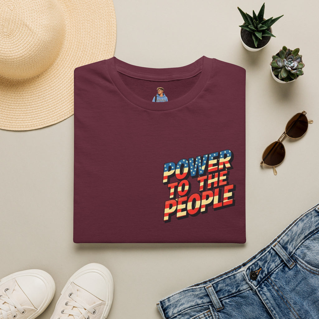 Power to the People Unisex Softstyle T-Shirt Classic Protest Tee