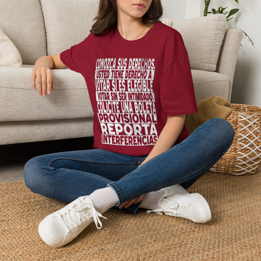 Know Your Voting Rights Spanish T-Shirt