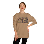 Educate, Advocate, Celebrate Unisex Crew Neck Sweatshirt - Empowerment Apparel
