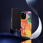 Colorful Geometric Tough Phone Case for iPhone