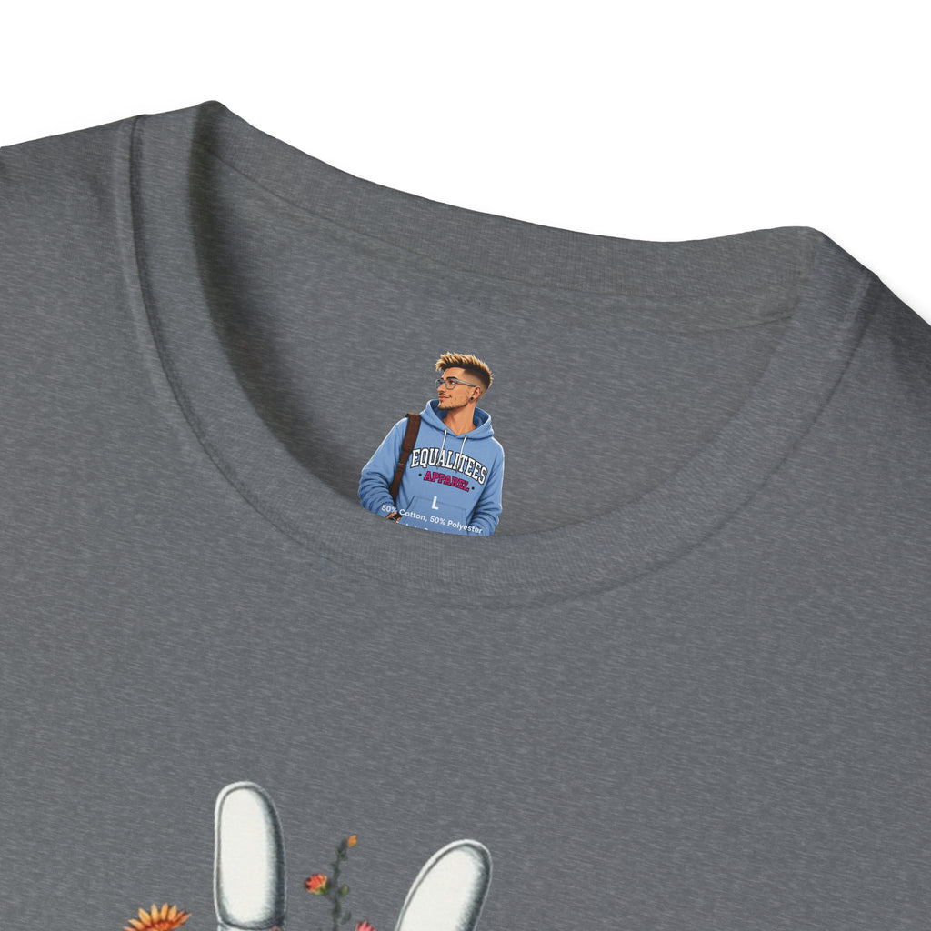 Grow Peace Unisex Softstyle T-Shirt - Boho Inspiration, Perfect for Festivals and Everyday Wear