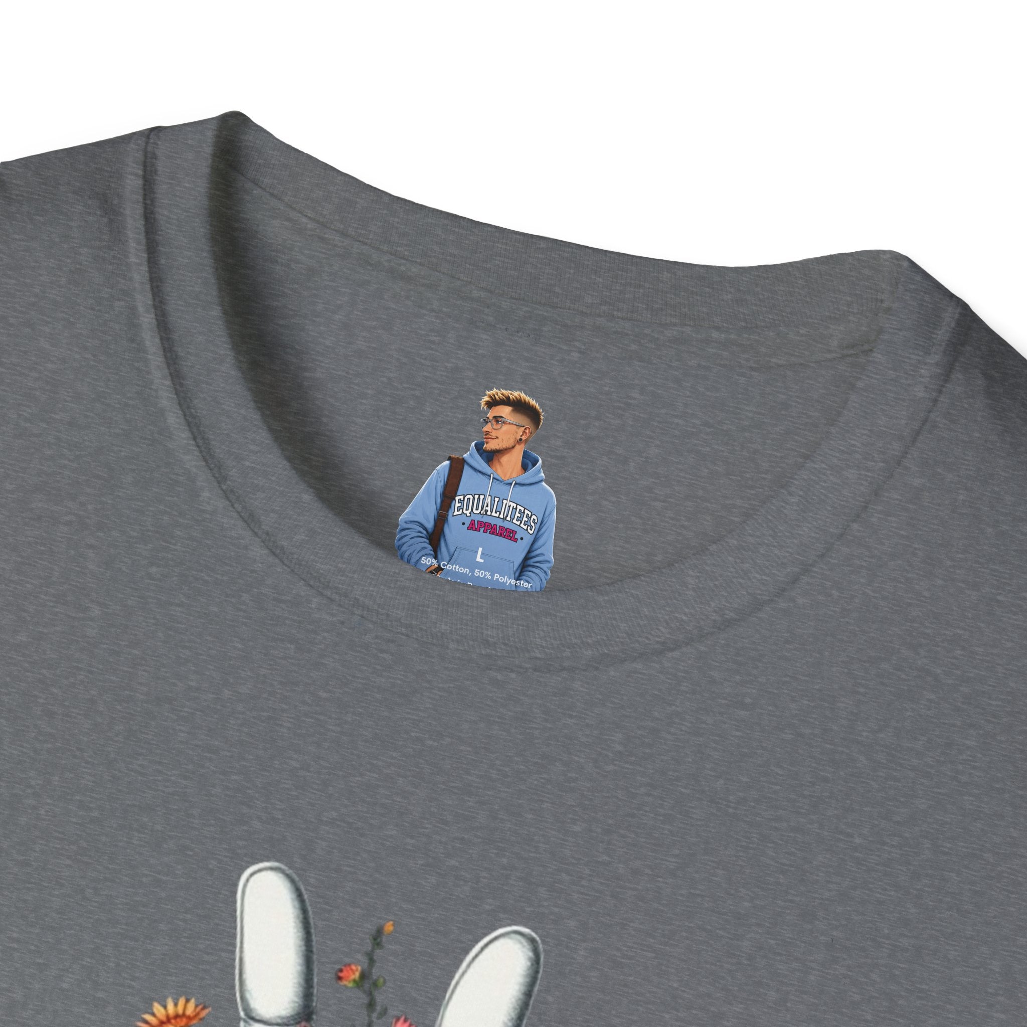 Grow Peace Unisex Softstyle T-Shirt - Boho Inspiration, Perfect for Festivals and Everyday Wear