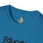 Teacher Advocate T-Shirt - Subtle Pride Educate Advocate Celebrate Design - EqualiTees.Me