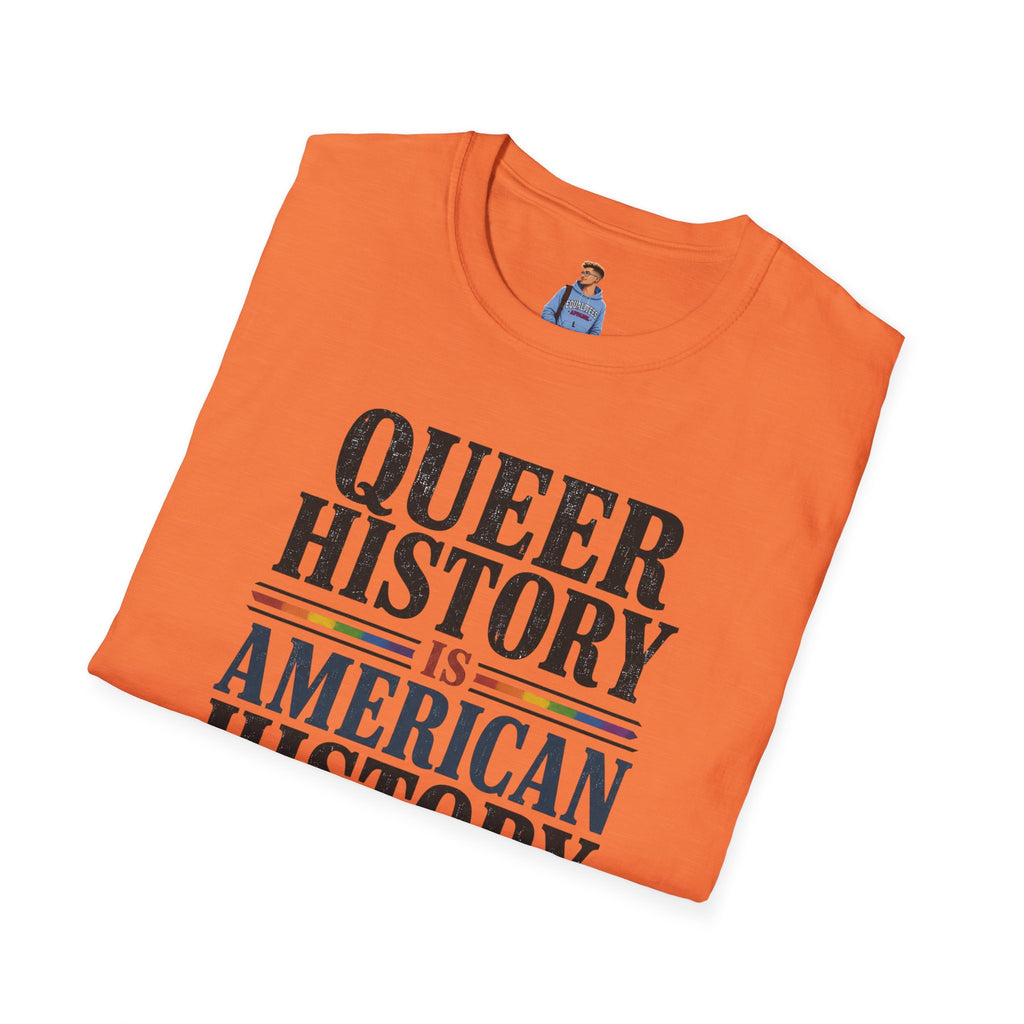 Queer History Is American — Graphic T-Shirt
