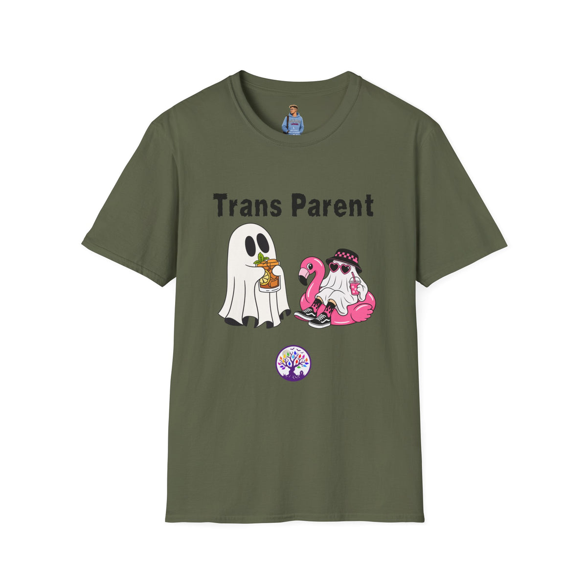 Trans Parent 4 Halloween Pride Tree Las Vegas T-Shirt