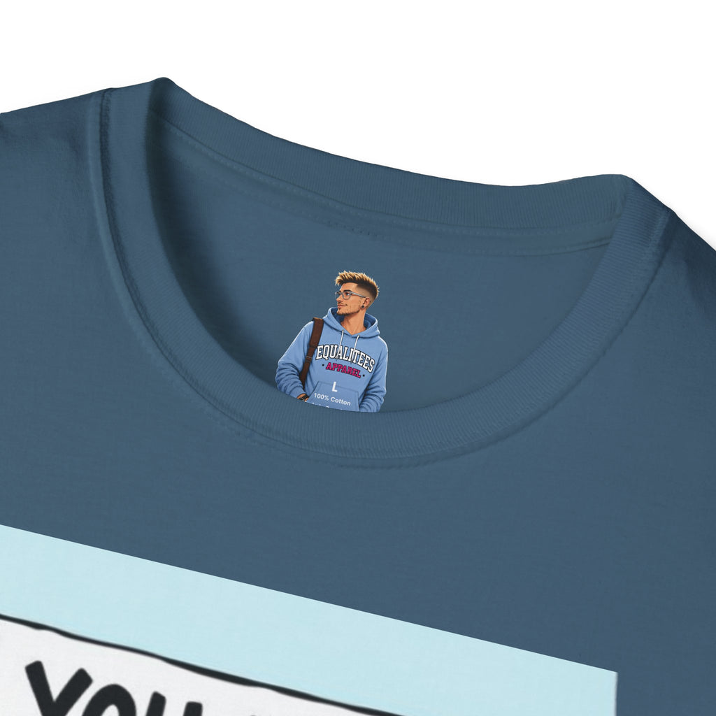 You Don't Know Me Enough to Hate Me Trans Pride T-Shirt - Unisex Softstyle Tee for Casual Wear